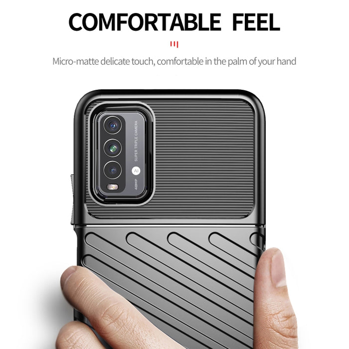 Estuche blando protector de TPU a prueba de golpes Thunderbolt, For LG K71, For LG Stylo 7 4G, For LG Stylo 7 5G, For OPPO Realme 7i, For Xiaomi Mi 10i 5G, For Xiaomi Mi 11 5G, For Xiaomi Redmi 9T