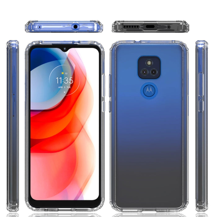 TPU a prueba de golpes a prueba de arañazos + funda protectora acrílica, For Motorola Moto G Play (2021), For Motorola Moto G Power (2021), For Motorola Moto One 5G Ace, For Xiaomi Redmi Note 9T
