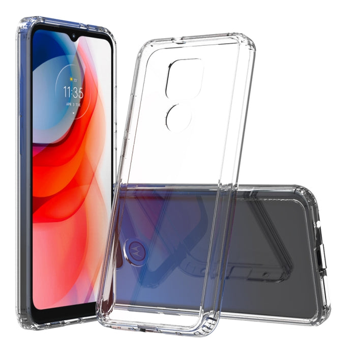 TPU a prueba de golpes a prueba de arañazos + funda protectora acrílica, For Motorola Moto G Play (2021), For Motorola Moto G Power (2021), For Motorola Moto One 5G Ace, For Xiaomi Redmi Note 9T