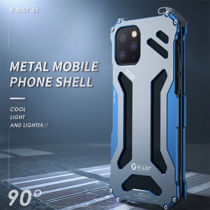 R-JUST Funda protectora de metal a prueba de golpes a prueba de polvo