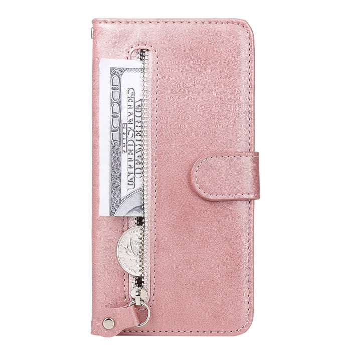 Para Xiaomi Redmi Note 9 5G (versión CN) / Note 9T 5G Estuche de cuero con tapa horizontal con cremallera y textura de becerro a la moda con soporte, ranuras para tarjetas y billetera, For Xiaomi Redmi Note 9 5G (CN Version)