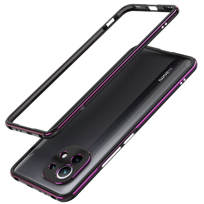 Protector de lente de la serie Aurora + estuche protector con marco de metal, For Xiaomi Mi 11