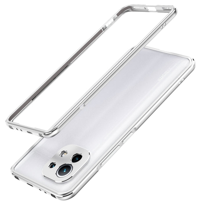 Protector de lente de la serie Aurora + estuche protector con marco de metal, For Xiaomi Mi 11
