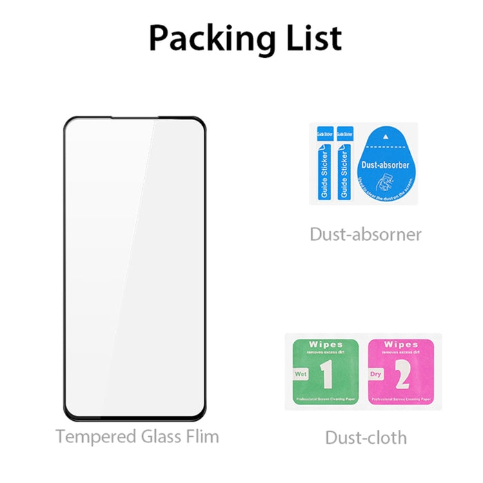 DUX DUCIS 0.33mm 9H Película de vidrio templado de pantalla completa de alúmina media HD, For Google Pixel 4a, For Google Pixel 4a 5G, For Google Pixel 5, For Xiaomi Redmi Note 9T 5G