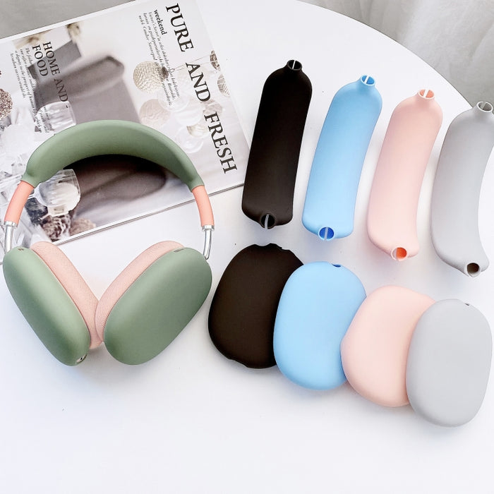 Funda protectora de silicona para auriculares 3 en 1 para AirPods Max