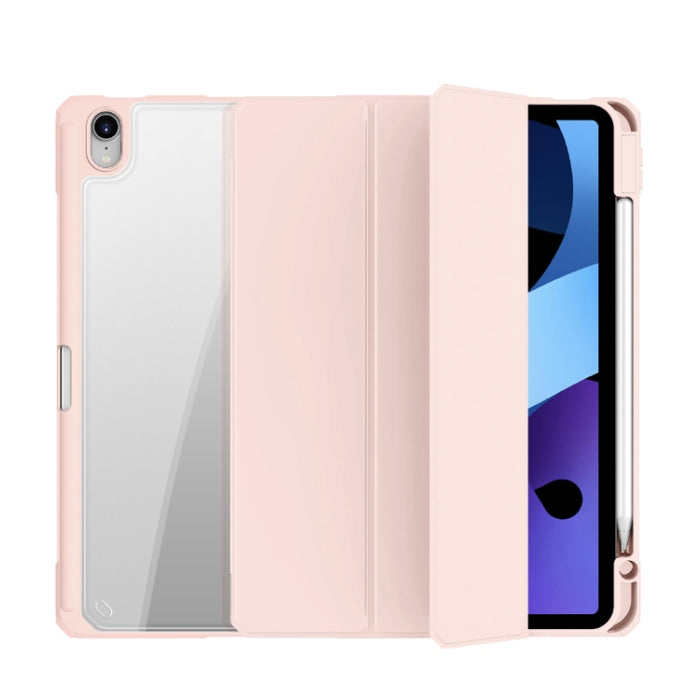 Mutural Pinyue Series PC + TPU Funda de cuero con tapa horizontal con soporte y ranura para bolígrafo y función de reposo / activación para iPad Air (2020) 10.9