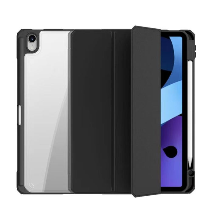 Mutural Pinyue Series PC + TPU Funda de cuero con tapa horizontal con soporte y ranura para bolígrafo y función de reposo / activación para iPad Air (2020) 10.9