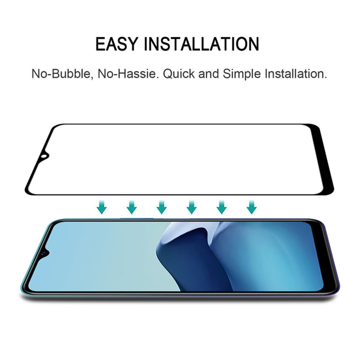 Película de vidrio templado de pantalla completa con pegamento completo de 25 piezas, For vivo Y20A (25 PCS), For OPPO Reno5 K (25 PCS), For Motorola Moto G9 Power (25 PCS), For Samsung Galaxy A02 (25 PCS), For Xiaomi Redmi K40 (25 PCS)                ...