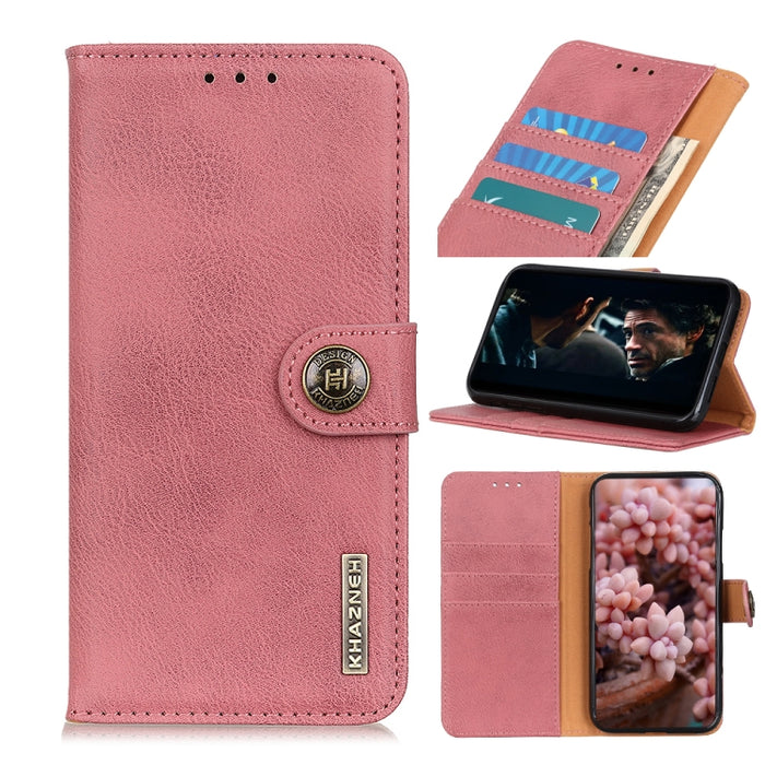 Para Xiaomi Redmi 9T / Note 9 4G KHAZNEH Funda de cuero con tapa horizontal con textura de cuero de vaca con soporte y ranuras para tarjetas y billetera, For Xiaomi Redmi 9T / Note 9 4G
