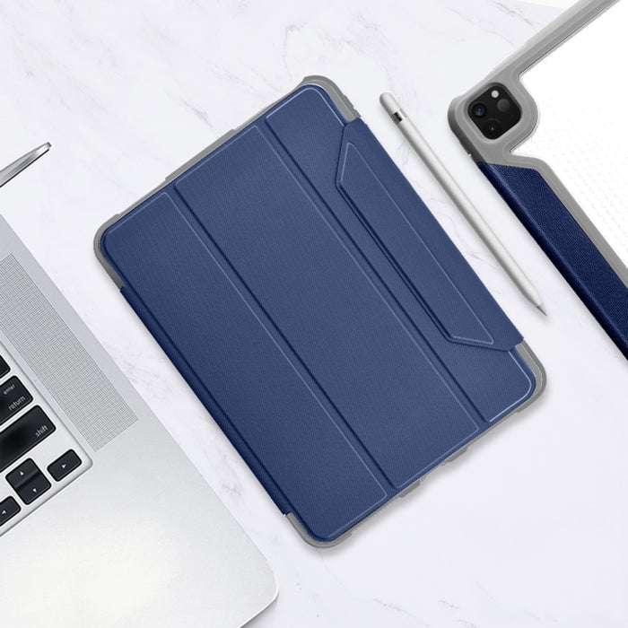 Funda de cuero con tapa horizontal Mutural Yagao Series PC con soporte y ranura para bolígrafo para iPad Pro 12.9 (2020)