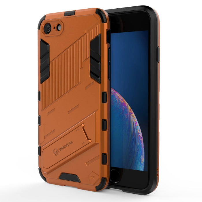 Punk Armor 2 en 1 PC + TPU Estuche a prueba de golpes con soporte invisible