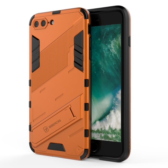 Punk Armor 2 en 1 PC + TPU Estuche a prueba de golpes con soporte invisible