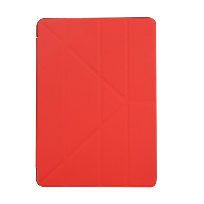 Para iPad 10.2 pulgadas TPU Deformación horizontal Flip Funda de cuero con soporte