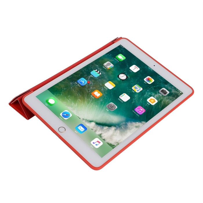 Para iPad 10.2 pulgadas TPU Deformación horizontal Flip Funda de cuero con soporte