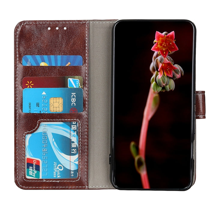 Retro Crazy Horse Texture Funda de cuero con tapa horizontal con soporte y ranuras para tarjetas y marco de fotos y billetera, For Google Pixel 5A 5G, For Xiaomi Redmi K40 / K40 Pro / Mi 11i / Poco F3