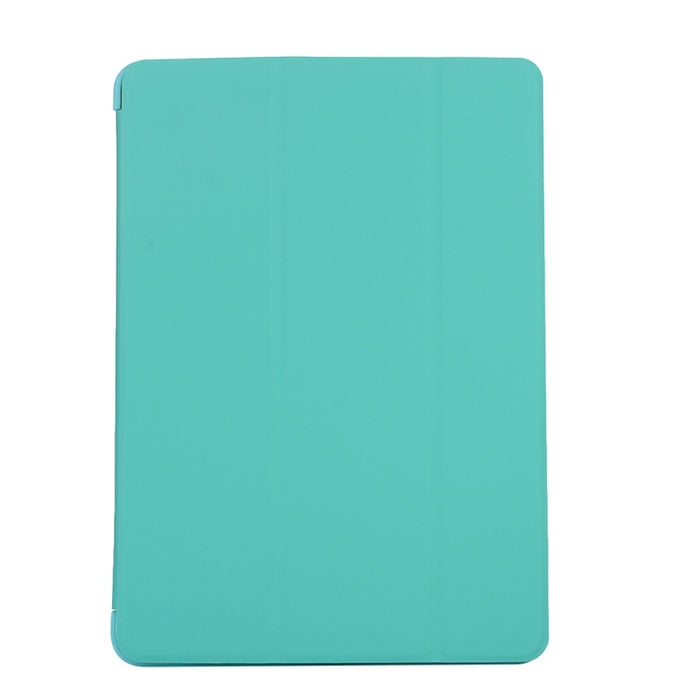 Para iPad 10.2 pulgadas TPU Funda de cuero con tapa horizontal, con soporte de tres pliegues