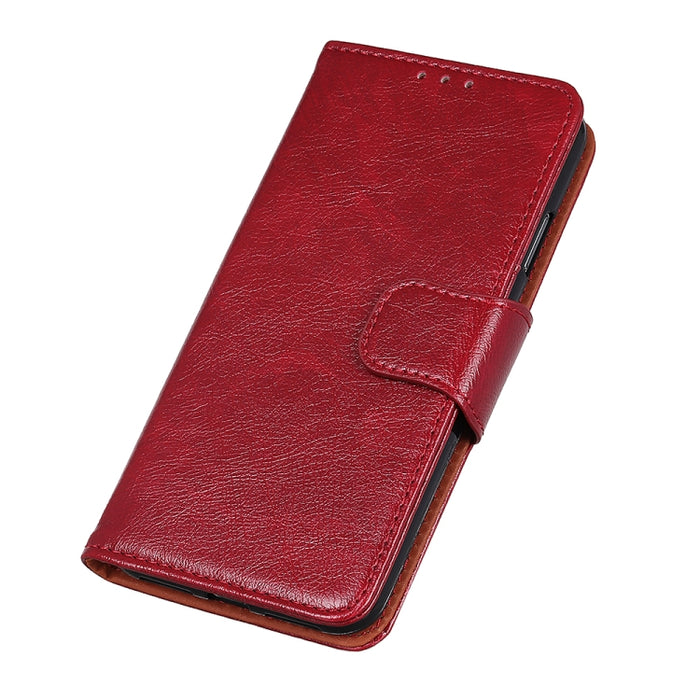 Estuche de cuero con tapa horizontal con textura de napa con soporte y ranuras para tarjetas y billetera, For Xiaomi Redmi K40, For Xiaomi Redmi K40 Pro, For Google Pixel 5A 5G