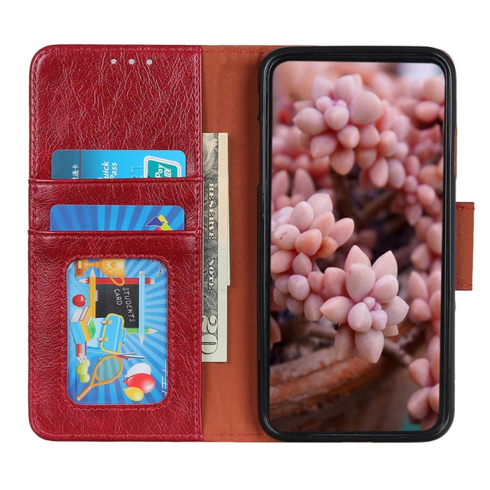 Estuche de cuero con tapa horizontal con textura de napa con soporte y ranuras para tarjetas y billetera, For Xiaomi Redmi K40, For Xiaomi Redmi K40 Pro, For Google Pixel 5A 5G