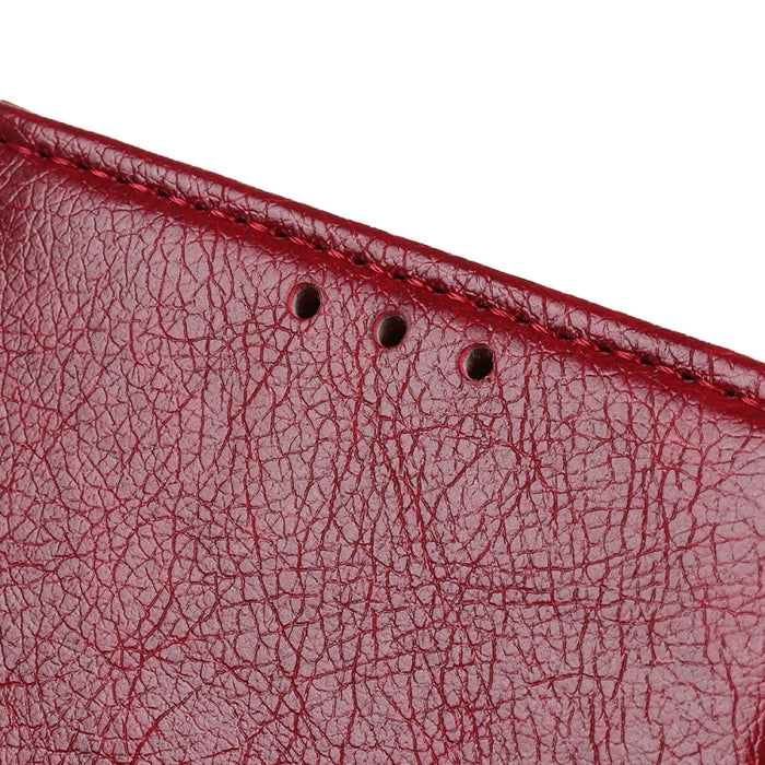 Estuche de cuero con tapa horizontal con textura de napa con soporte y ranuras para tarjetas y billetera, For Xiaomi Redmi K40, For Xiaomi Redmi K40 Pro, For Google Pixel 5A 5G