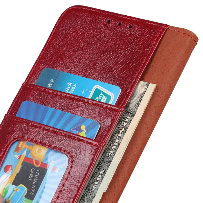 Estuche de cuero con tapa horizontal con textura de napa con soporte y ranuras para tarjetas y billetera, For Xiaomi Redmi K40, For Xiaomi Redmi K40 Pro, For Google Pixel 5A 5G