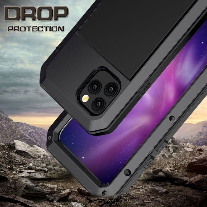 Estuche protector de triple prueba de armadura de metal
