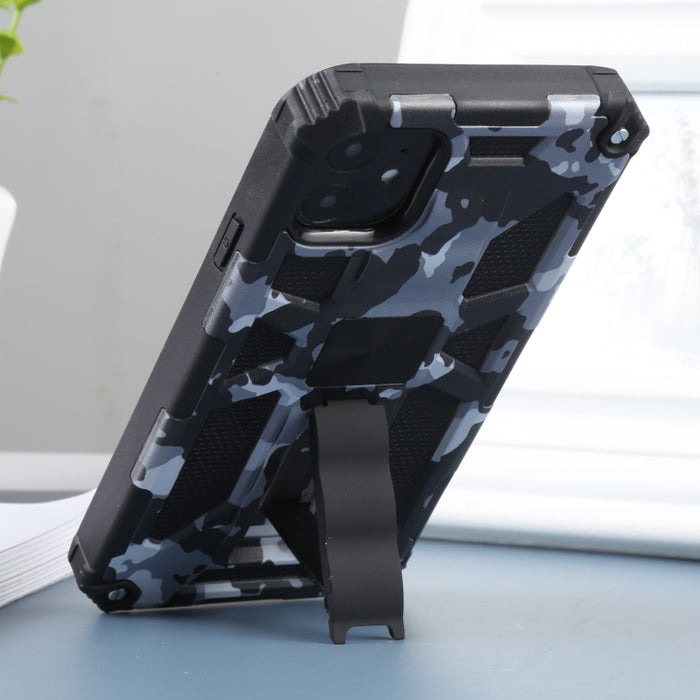 Camuflaje Armadura a prueba de golpes TPU + PC Estuche protector magnético con soporte, For iPhone 11, For iPhone 11 Pro, For iPhone 11 Pro Max
