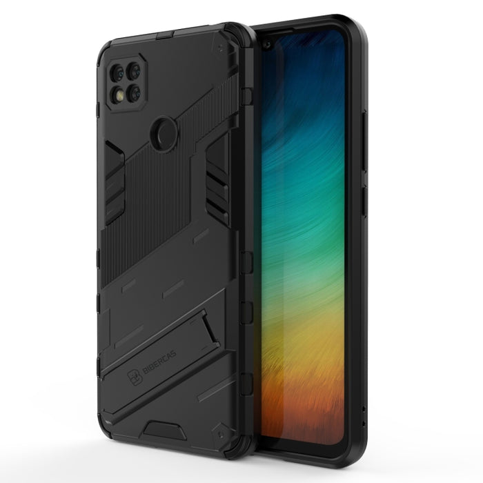Punk Armor 2 en 1 PC + TPU Estuche a prueba de golpes con soporte invisible, For Xiaomi Poco M3, For Xiaomi Redmi Note 9 Pro 5G, For Xiaomi Redmi K40 / K40 Pro, For Xiaomi Redmi Note 9 4G, For Xiaomi Redmi Note 9 Pro Max, For Xiaomi Redmi K30          ...