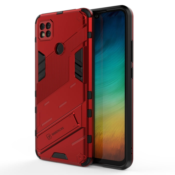Punk Armor 2 en 1 PC + TPU Estuche a prueba de golpes con soporte invisible, For Xiaomi Poco M3, For Xiaomi Redmi Note 9 Pro 5G, For Xiaomi Redmi K40 / K40 Pro, For Xiaomi Redmi Note 9 4G, For Xiaomi Redmi Note 9 Pro Max, For Xiaomi Redmi K30          ...