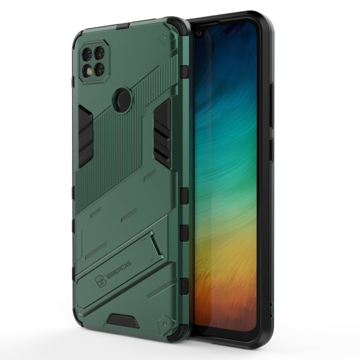 Punk Armor 2 en 1 PC + TPU Estuche a prueba de golpes con soporte invisible, For Xiaomi Poco M3, For Xiaomi Redmi Note 9 Pro 5G, For Xiaomi Redmi K40 / K40 Pro, For Xiaomi Redmi Note 9 4G, For Xiaomi Redmi Note 9 Pro Max, For Xiaomi Redmi K30          ...