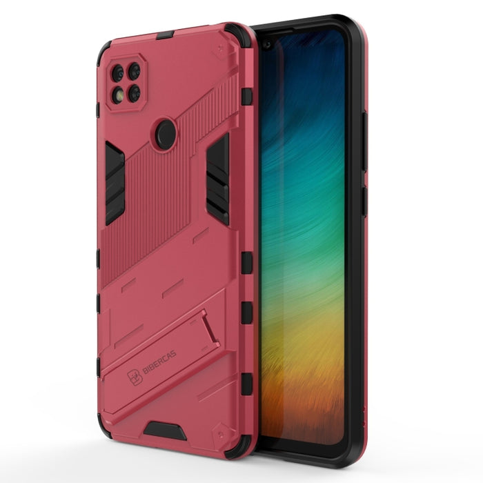 Punk Armor 2 en 1 PC + TPU Estuche a prueba de golpes con soporte invisible, For Xiaomi Poco M3, For Xiaomi Redmi Note 9 Pro 5G, For Xiaomi Redmi K40 / K40 Pro, For Xiaomi Redmi Note 9 4G, For Xiaomi Redmi Note 9 Pro Max, For Xiaomi Redmi K30          ...