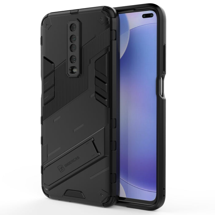 Punk Armor 2 en 1 PC + TPU Estuche a prueba de golpes con soporte invisible, For Xiaomi Poco M3, For Xiaomi Redmi Note 9 Pro 5G, For Xiaomi Redmi K40 / K40 Pro, For Xiaomi Redmi Note 9 4G, For Xiaomi Redmi Note 9 Pro Max, For Xiaomi Redmi K30          ...