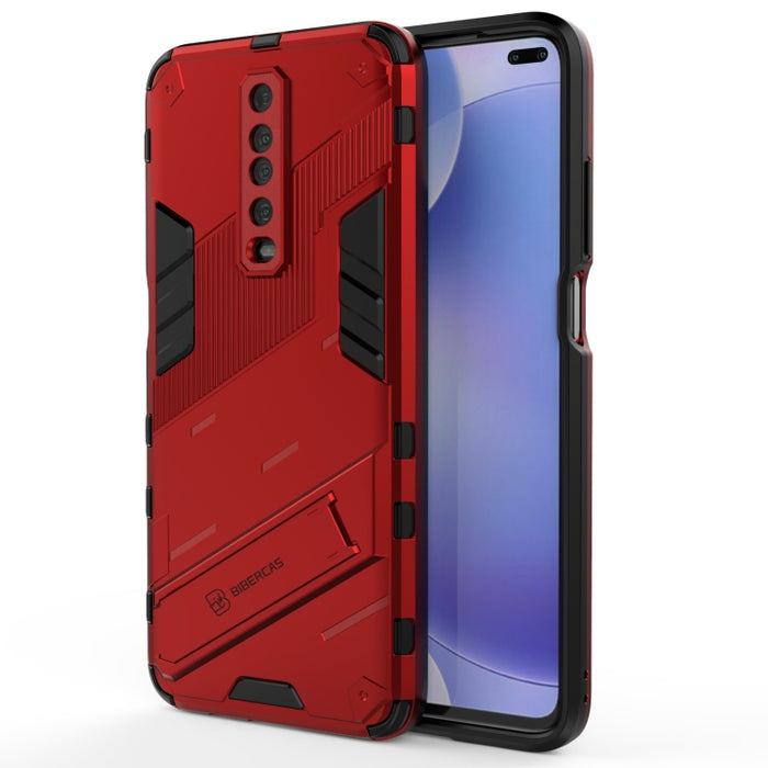 Punk Armor 2 en 1 PC + TPU Estuche a prueba de golpes con soporte invisible, For Xiaomi Poco M3, For Xiaomi Redmi Note 9 Pro 5G, For Xiaomi Redmi K40 / K40 Pro, For Xiaomi Redmi Note 9 4G, For Xiaomi Redmi Note 9 Pro Max, For Xiaomi Redmi K30          ...