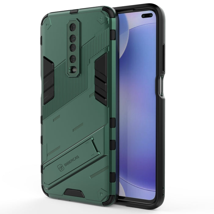 Punk Armor 2 en 1 PC + TPU Estuche a prueba de golpes con soporte invisible, For Xiaomi Poco M3, For Xiaomi Redmi Note 9 Pro 5G, For Xiaomi Redmi K40 / K40 Pro, For Xiaomi Redmi Note 9 4G, For Xiaomi Redmi Note 9 Pro Max, For Xiaomi Redmi K30          ...