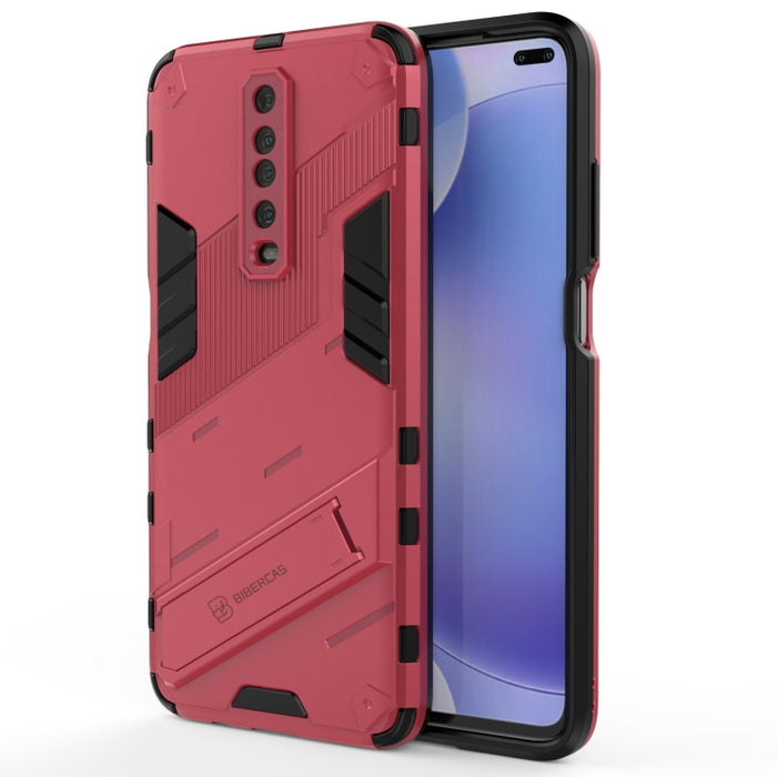 Punk Armor 2 en 1 PC + TPU Estuche a prueba de golpes con soporte invisible, For Xiaomi Poco M3, For Xiaomi Redmi Note 9 Pro 5G, For Xiaomi Redmi K40 / K40 Pro, For Xiaomi Redmi Note 9 4G, For Xiaomi Redmi Note 9 Pro Max, For Xiaomi Redmi K30          ...