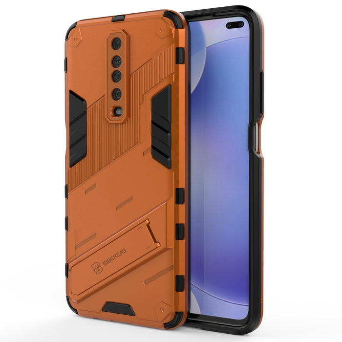 Punk Armor 2 en 1 PC + TPU Estuche a prueba de golpes con soporte invisible, For Xiaomi Poco M3, For Xiaomi Redmi Note 9 Pro 5G, For Xiaomi Redmi K40 / K40 Pro, For Xiaomi Redmi Note 9 4G, For Xiaomi Redmi Note 9 Pro Max, For Xiaomi Redmi K30          ...
