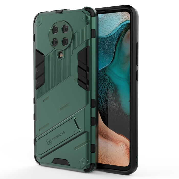 Punk Armor 2 en 1 PC + TPU Estuche a prueba de golpes con soporte invisible, For Xiaomi Poco M3, For Xiaomi Redmi K40 / K40 Pro, For Xiaomi Redmi Note 9 4G, For Xiaomi Redmi Note 9 Pro Max, For Xiaomi Redmi K30, For Xiaomi Redmi 9C                     ...