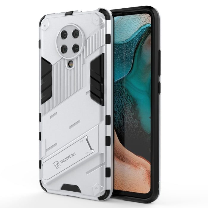 Punk Armor 2 en 1 PC + TPU Estuche a prueba de golpes con soporte invisible, For Xiaomi Poco M3, For Xiaomi Redmi Note 9 Pro 5G, For Xiaomi Redmi K40 / K40 Pro, For Xiaomi Redmi Note 9 4G, For Xiaomi Redmi Note 9 Pro Max, For Xiaomi Redmi K30          ...