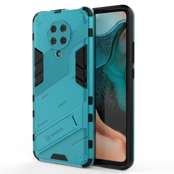 Punk Armor 2 en 1 PC + TPU Estuche a prueba de golpes con soporte invisible, For Xiaomi Poco M3, For Xiaomi Redmi Note 9 Pro 5G, For Xiaomi Redmi K40 / K40 Pro, For Xiaomi Redmi Note 9 4G, For Xiaomi Redmi Note 9 Pro Max, For Xiaomi Redmi K30          ...