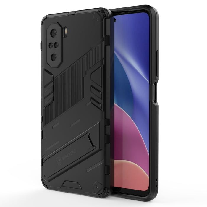 Punk Armor 2 en 1 PC + TPU Estuche a prueba de golpes con soporte invisible, For Xiaomi Poco M3, For Xiaomi Redmi Note 9 Pro 5G, For Xiaomi Redmi K40 / K40 Pro, For Xiaomi Redmi Note 9 4G, For Xiaomi Redmi Note 9 Pro Max, For Xiaomi Redmi K30          ...