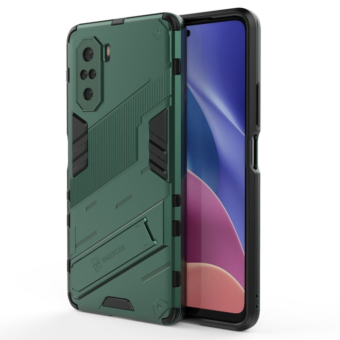 Punk Armor 2 en 1 PC + TPU Estuche a prueba de golpes con soporte invisible, For Xiaomi Poco M3, For Xiaomi Redmi Note 9 Pro 5G, For Xiaomi Redmi K40 / K40 Pro, For Xiaomi Redmi Note 9 4G, For Xiaomi Redmi Note 9 Pro Max, For Xiaomi Redmi K30          ...