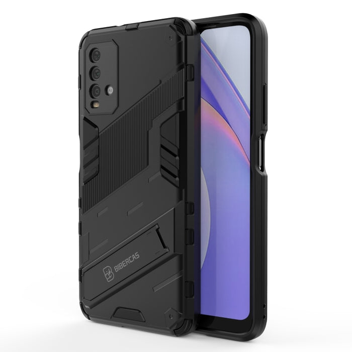 Punk Armor 2 en 1 PC + TPU Estuche a prueba de golpes con soporte invisible, For Xiaomi Poco M3, For Xiaomi Redmi Note 9 Pro 5G, For Xiaomi Redmi K40 / K40 Pro, For Xiaomi Redmi Note 9 4G, For Xiaomi Redmi Note 9 Pro Max, For Xiaomi Redmi K30          ...