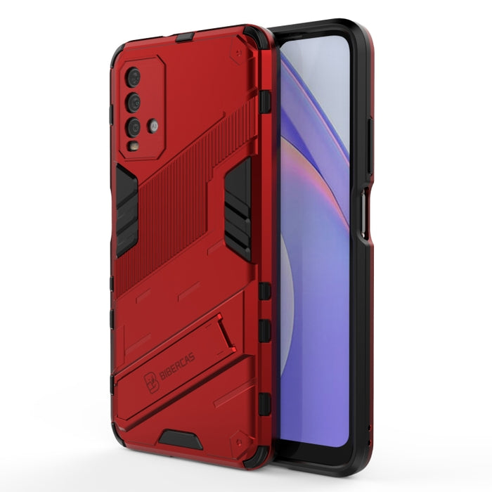 Punk Armor 2 en 1 PC + TPU Estuche a prueba de golpes con soporte invisible, For Xiaomi Poco M3, For Xiaomi Redmi Note 9 Pro 5G, For Xiaomi Redmi K40 / K40 Pro, For Xiaomi Redmi Note 9 4G, For Xiaomi Redmi Note 9 Pro Max, For Xiaomi Redmi K30          ...