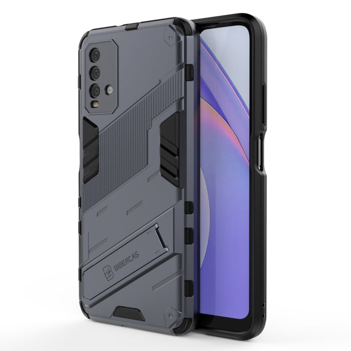 Punk Armor 2 en 1 PC + TPU Estuche a prueba de golpes con soporte invisible, For Xiaomi Poco M3, For Xiaomi Redmi Note 9 Pro 5G, For Xiaomi Redmi K40 / K40 Pro, For Xiaomi Redmi Note 9 4G, For Xiaomi Redmi Note 9 Pro Max, For Xiaomi Redmi K30          ...