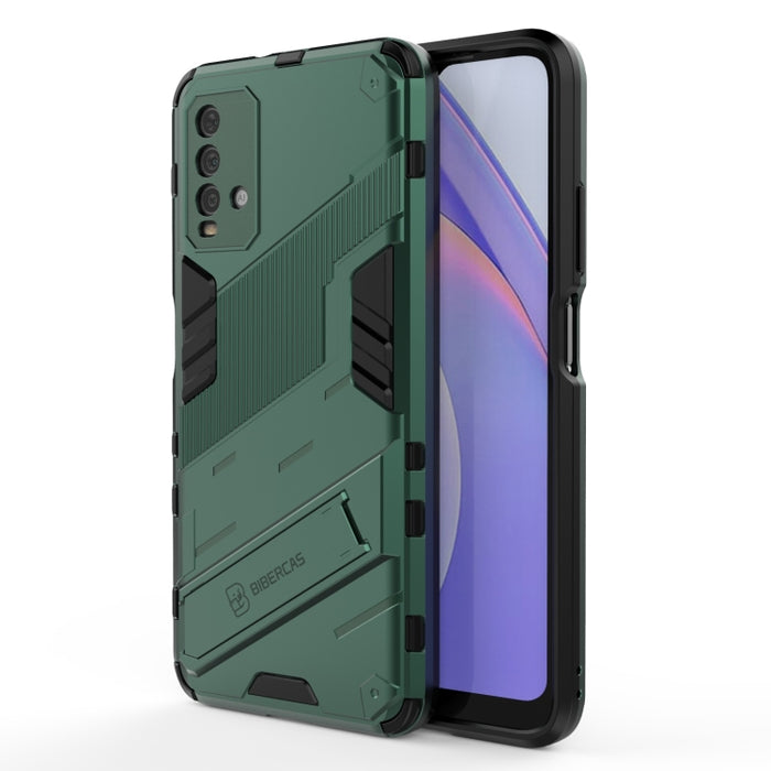 Punk Armor 2 en 1 PC + TPU Estuche a prueba de golpes con soporte invisible, For Xiaomi Poco M3, For Xiaomi Redmi Note 9 Pro 5G, For Xiaomi Redmi K40 / K40 Pro, For Xiaomi Redmi Note 9 4G, For Xiaomi Redmi Note 9 Pro Max, For Xiaomi Redmi K30          ...