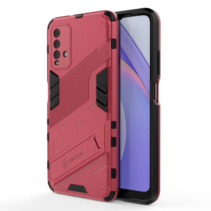 Punk Armor 2 en 1 PC + TPU Estuche a prueba de golpes con soporte invisible, For Xiaomi Poco M3, For Xiaomi Redmi Note 9 Pro 5G, For Xiaomi Redmi K40 / K40 Pro, For Xiaomi Redmi Note 9 4G, For Xiaomi Redmi Note 9 Pro Max, For Xiaomi Redmi K30          ...