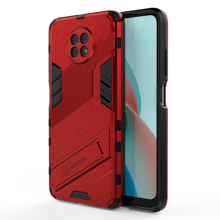 Punk Armor 2 en 1 PC + TPU Estuche a prueba de golpes con soporte invisible, For Xiaomi Poco M3, For Xiaomi Redmi Note 9 Pro 5G, For Xiaomi Redmi K40 / K40 Pro, For Xiaomi Redmi Note 9 4G, For Xiaomi Redmi Note 9 Pro Max, For Xiaomi Redmi K30          ...