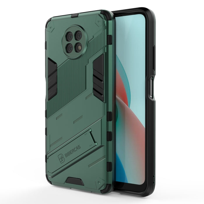 Punk Armor 2 en 1 PC + TPU Estuche a prueba de golpes con soporte invisible, For Xiaomi Poco M3, For Xiaomi Redmi Note 9 Pro 5G, For Xiaomi Redmi K40 / K40 Pro, For Xiaomi Redmi Note 9 4G, For Xiaomi Redmi Note 9 Pro Max, For Xiaomi Redmi K30          ...