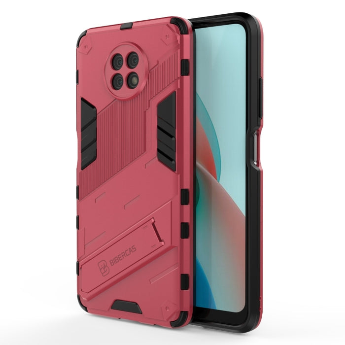 Punk Armor 2 en 1 PC + TPU Estuche a prueba de golpes con soporte invisible, For Xiaomi Poco M3, For Xiaomi Redmi Note 9 Pro 5G, For Xiaomi Redmi K40 / K40 Pro, For Xiaomi Redmi Note 9 4G, For Xiaomi Redmi Note 9 Pro Max, For Xiaomi Redmi K30          ...