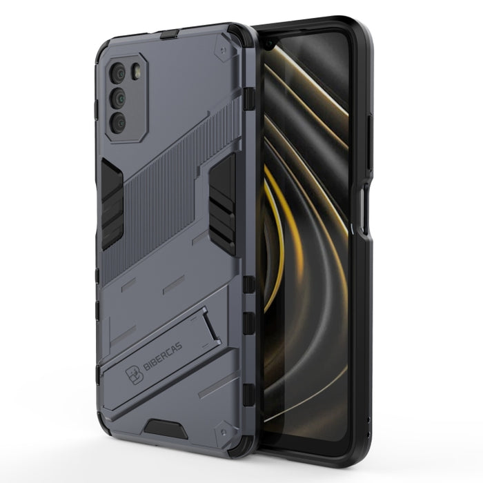 Punk Armor 2 en 1 PC + TPU Estuche a prueba de golpes con soporte invisible, For Xiaomi Poco M3, For Xiaomi Redmi Note 9 Pro 5G, For Xiaomi Redmi K40 / K40 Pro, For Xiaomi Redmi Note 9 4G, For Xiaomi Redmi Note 9 Pro Max, For Xiaomi Redmi K30          ...