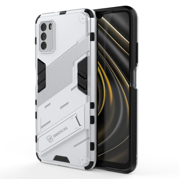 Punk Armor 2 en 1 PC + TPU Estuche a prueba de golpes con soporte invisible, For Xiaomi Poco M3, For Xiaomi Redmi Note 9 Pro 5G, For Xiaomi Redmi K40 / K40 Pro, For Xiaomi Redmi Note 9 4G, For Xiaomi Redmi Note 9 Pro Max, For Xiaomi Redmi K30          ...